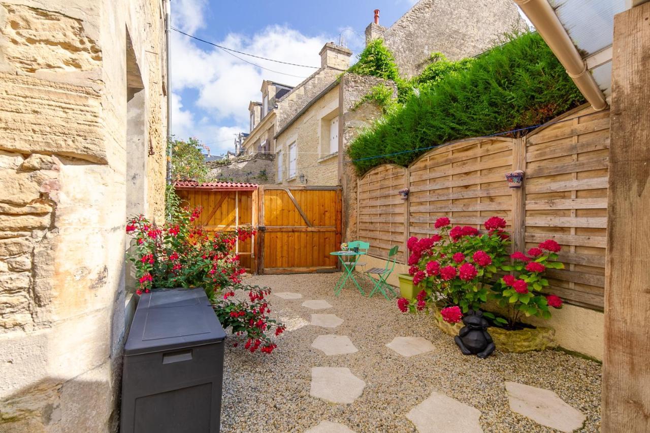 La Rochambelle - Charmante Maison De Pecheurs Bernieres-sur-Mer Экстерьер фото